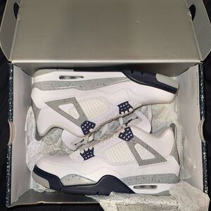 Jordan Navy Retro 4s size 10
